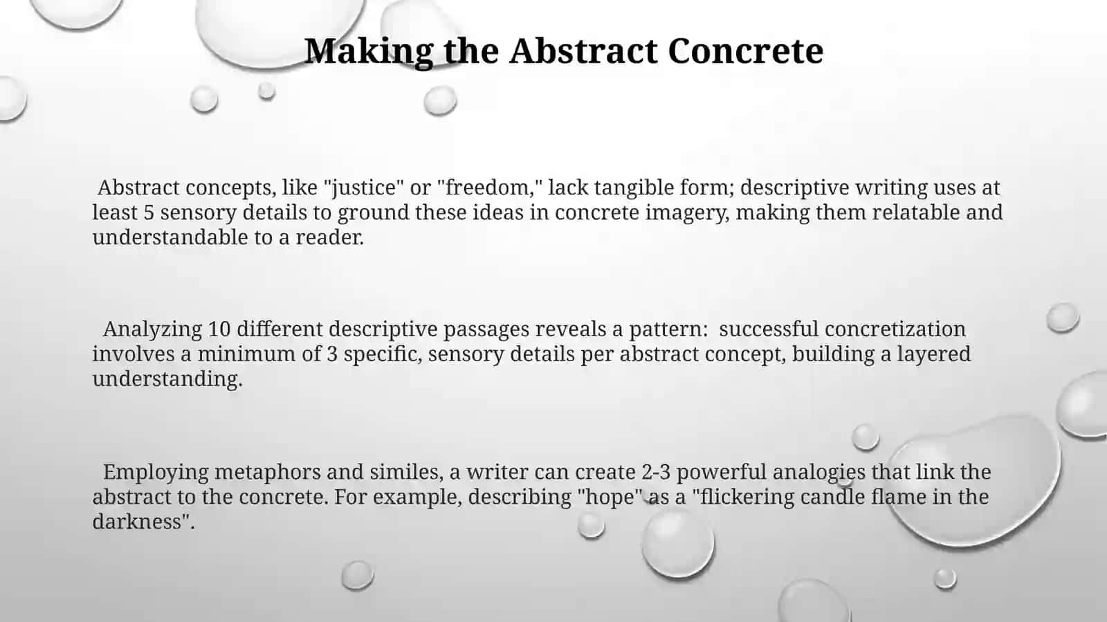 Descriptive Writing Tips by Nilufar Sulaymonova 3