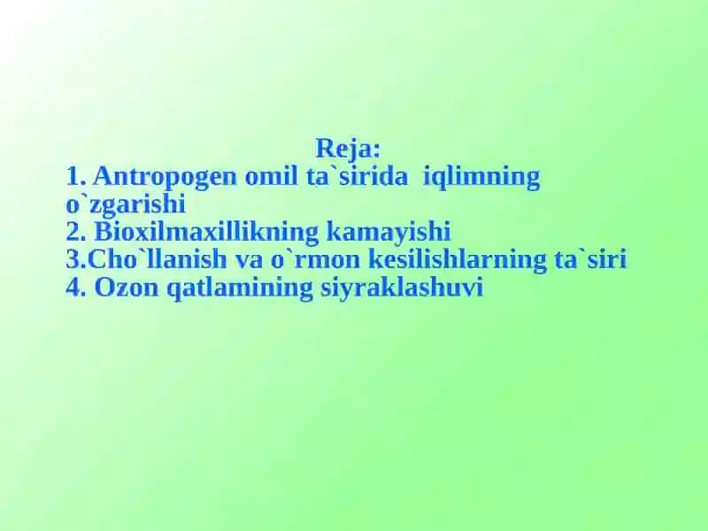 BIOXILMAXILLIKKA IQLIMNING TA`SIRI 3