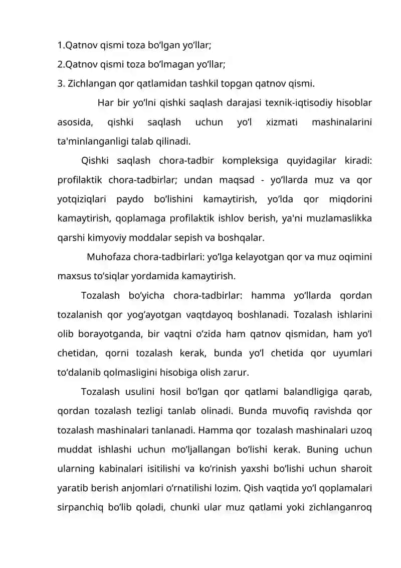 Avtomobil Yo'llaridan Foydalanish 3