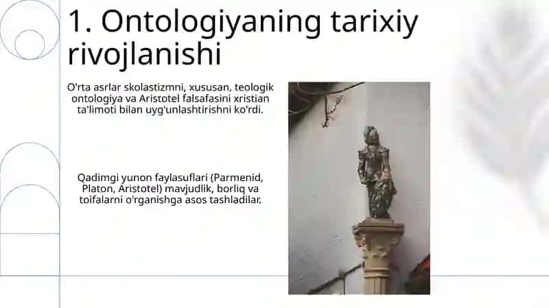 Ontologiya -borliq falsafasi 3