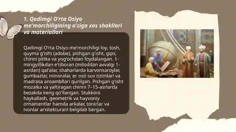 Qadimgi O'rta Osiyo madaniyati va san'ati 3