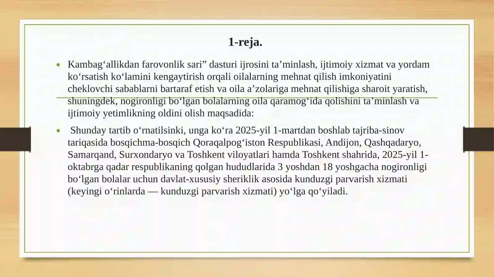 Nogironlik sohasidagi davlat siyosati 3