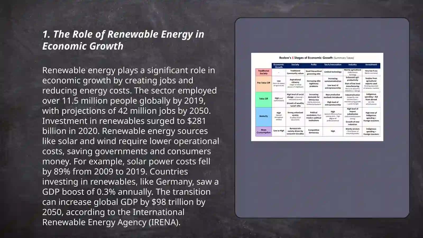 Economic Growth and the Transition to a Green Economy 3