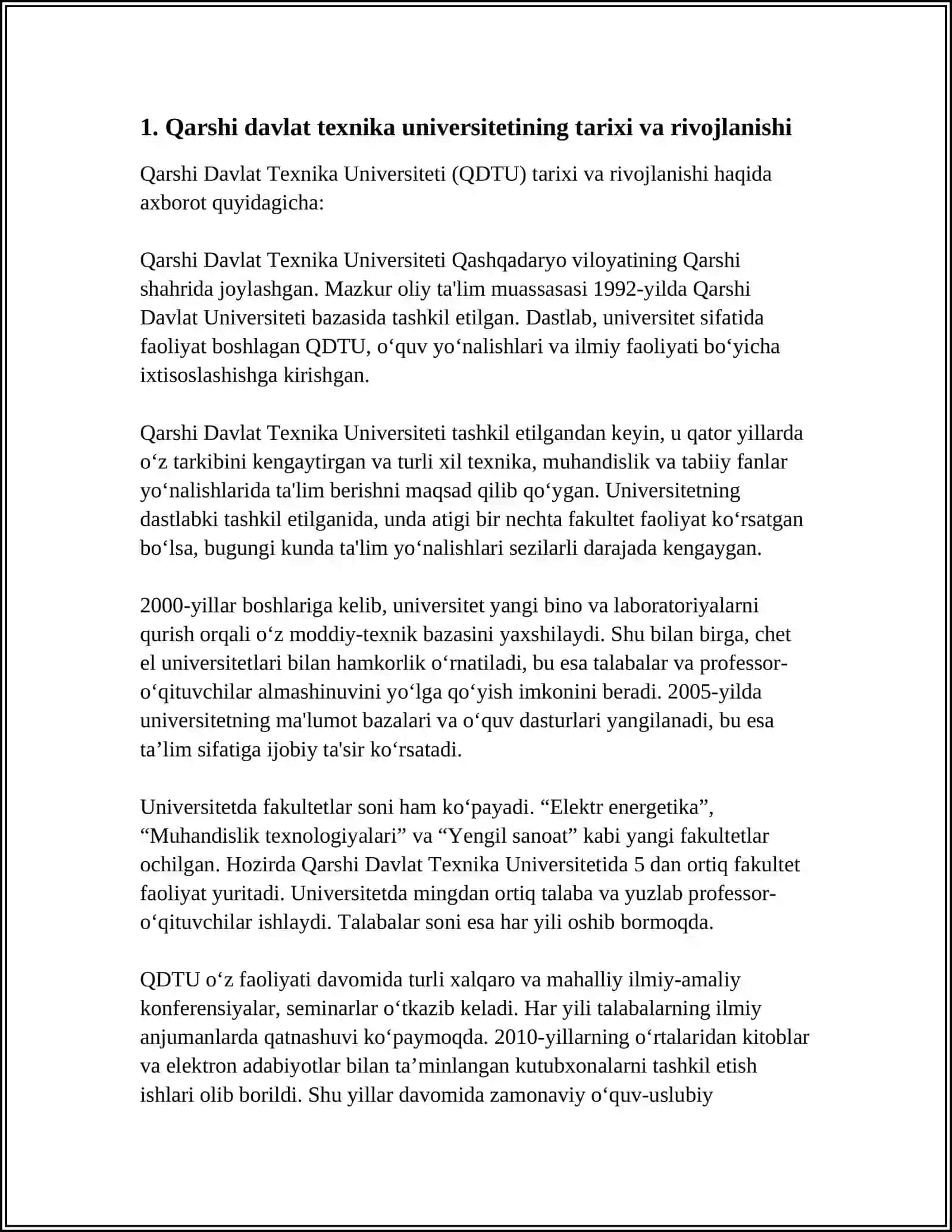 QARSHI DAVLAT TEXNIKA UNIVERSITETUTI 3