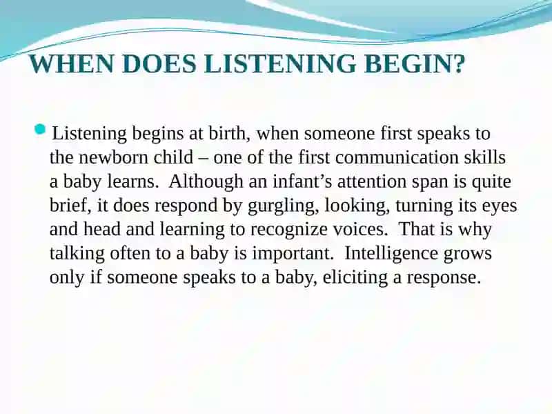 Listening Skills Development 3