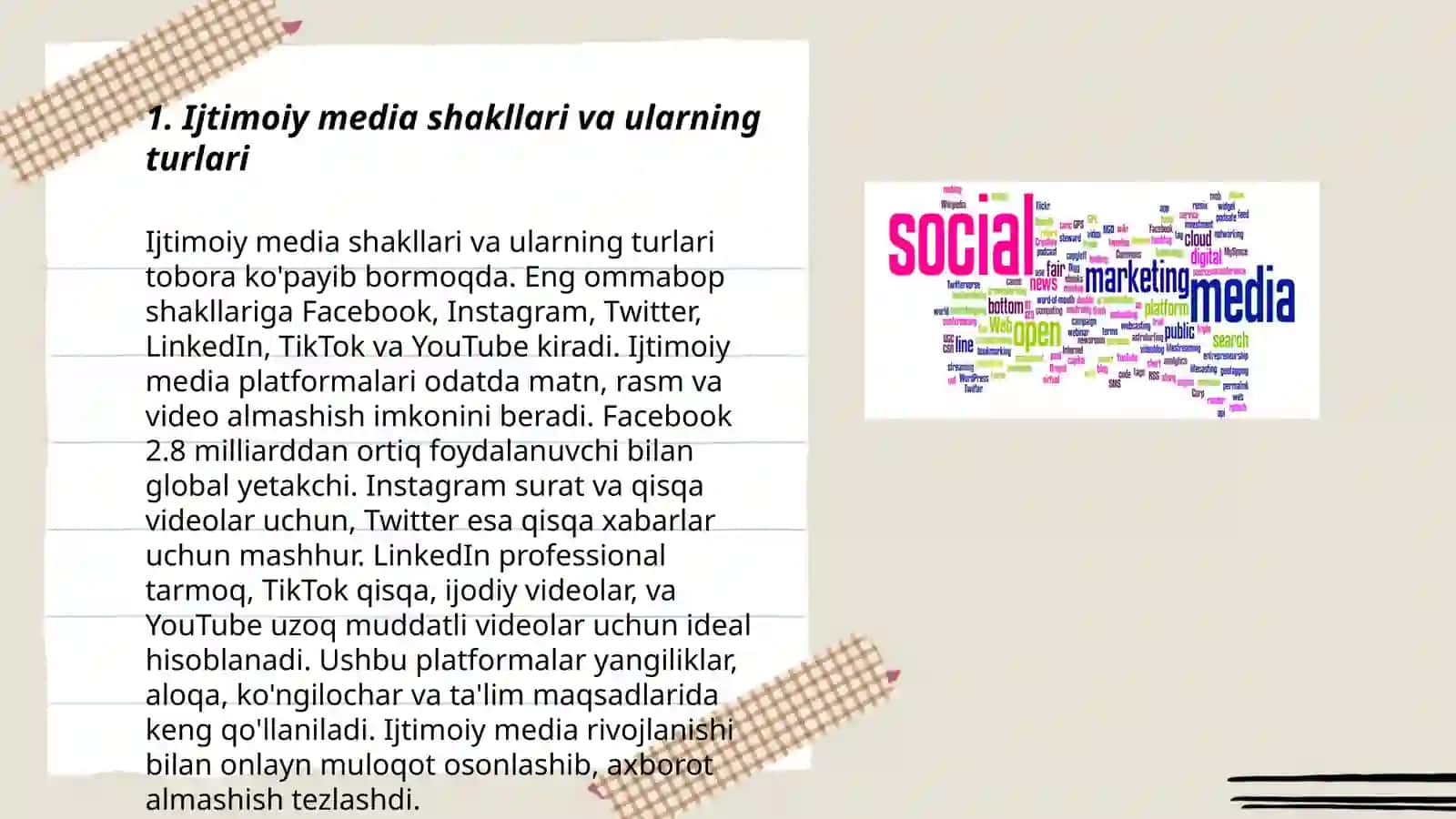 Ijtimoiy media shakllari 3