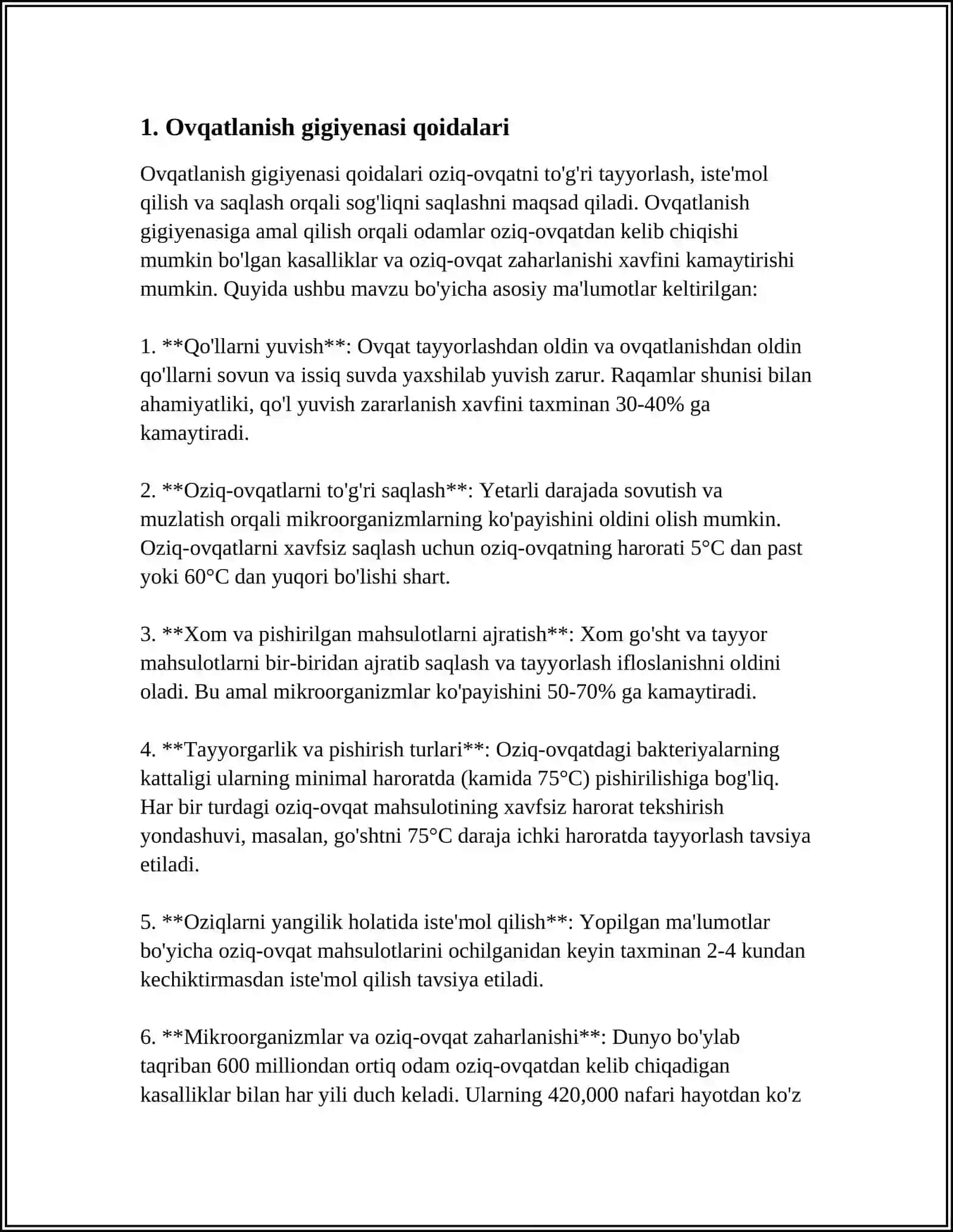 OVQATLANISH GIGIYENASI. NUTRITSIOLOGIYA. ORGANIZMDAGI MIKROELEMENTLAR VA VITAMINLAR 3