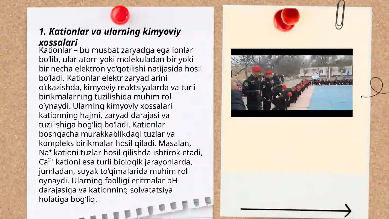 5 gurux kationlari 3