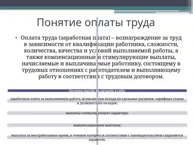 Оплата труда. Гарантийные и компенсационные выплаты 3