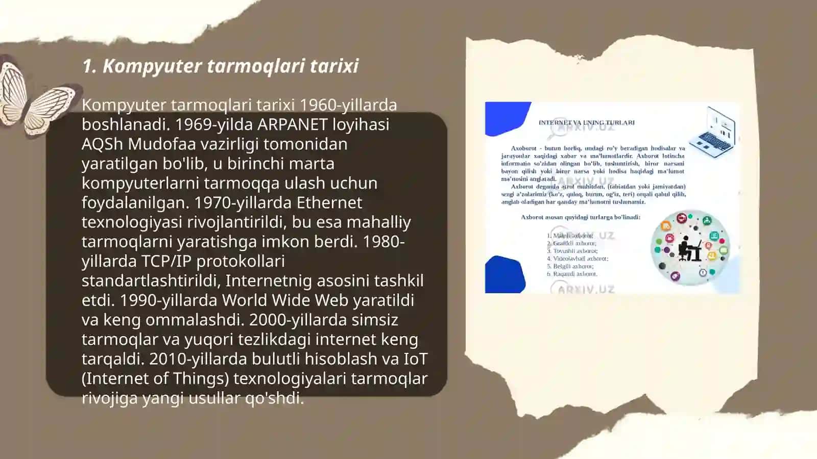 Kompyuter tarmoqlari tarixi 3