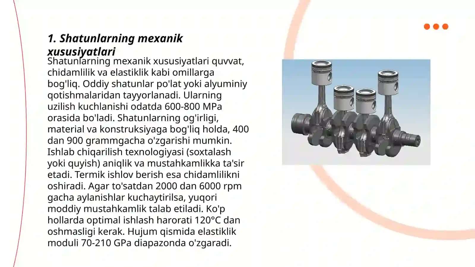 Shatunlarning mexanik xususiyatlari 3