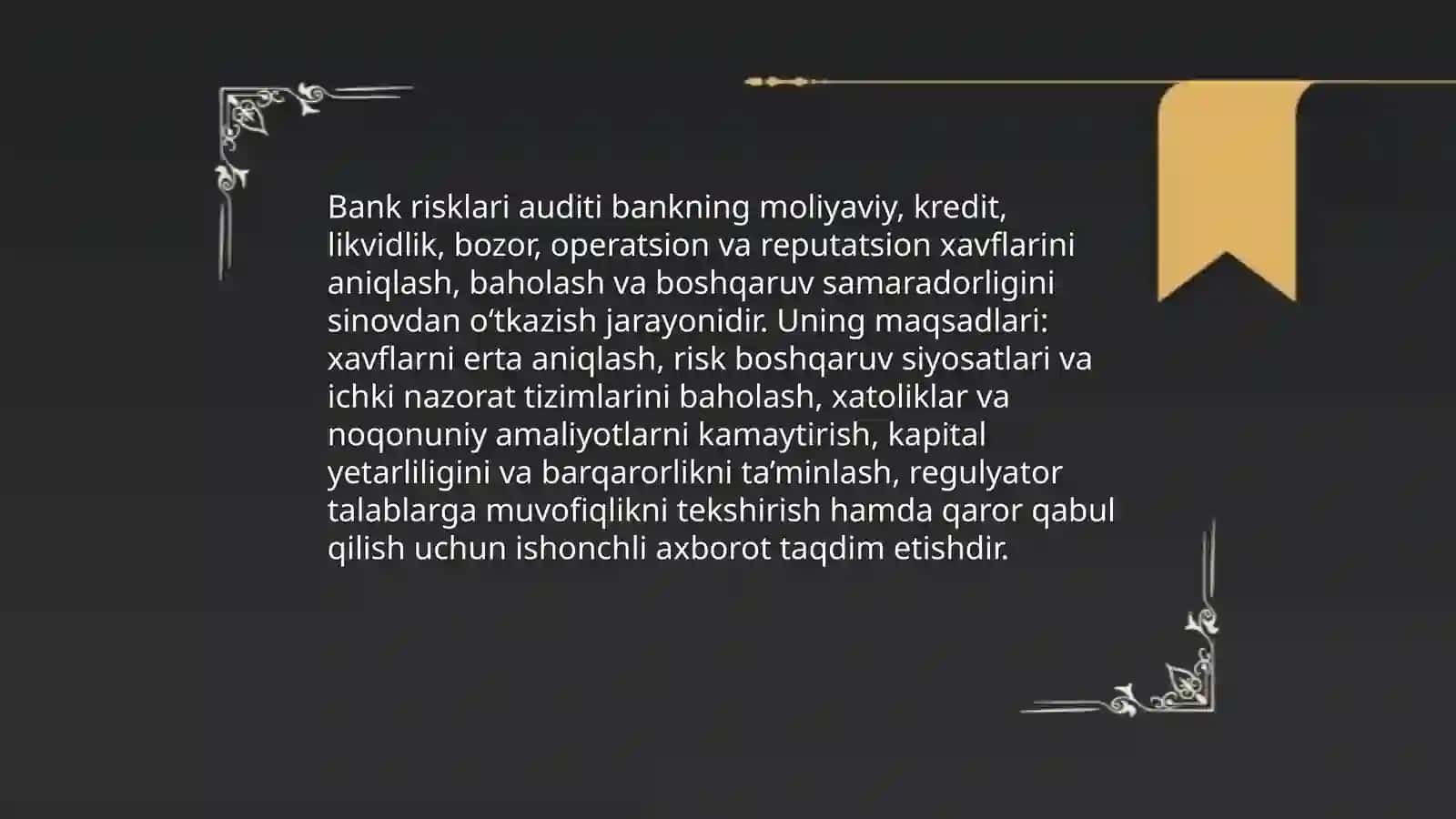Bank risklari auditi 3