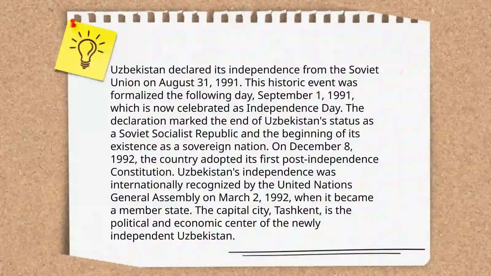 Independent Uzbekistan 3