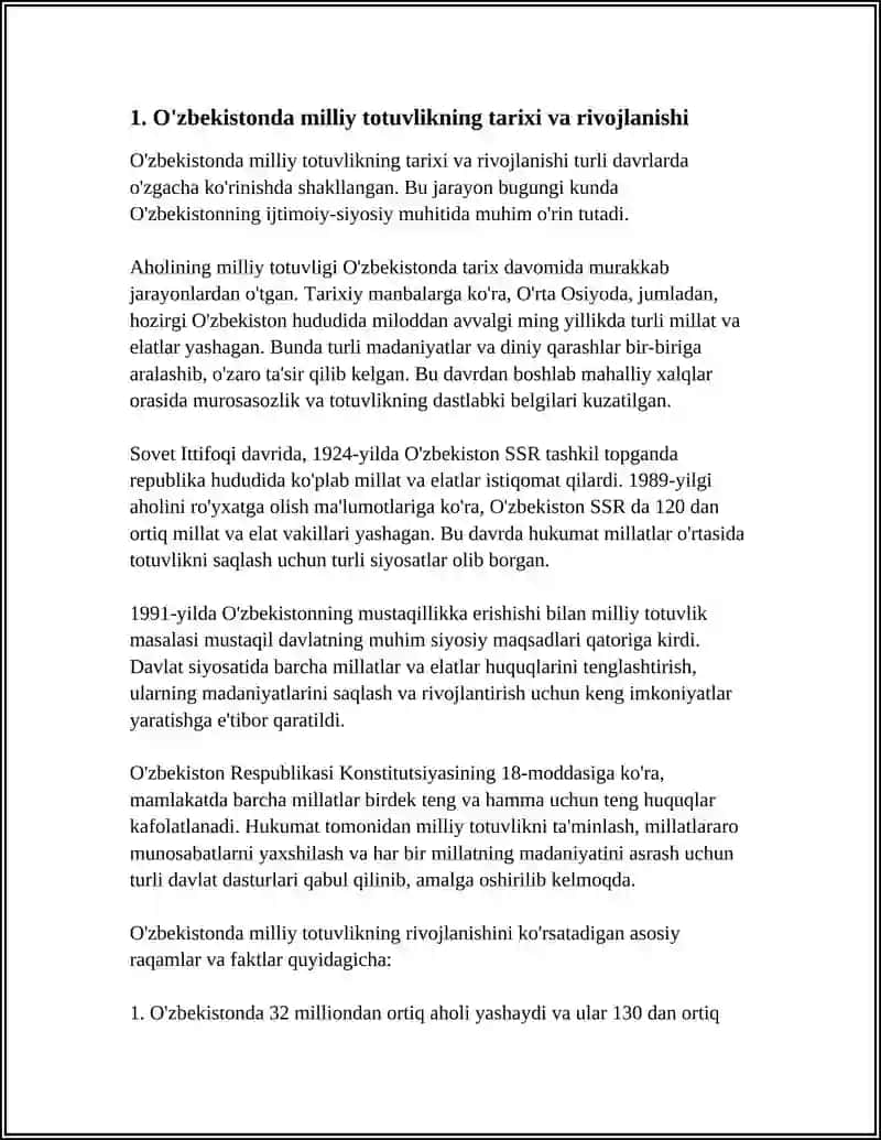 ÕZBEKISTONDA MILLIY TOTUVLIK VA DINIY BAĞRIKENGLIK 3