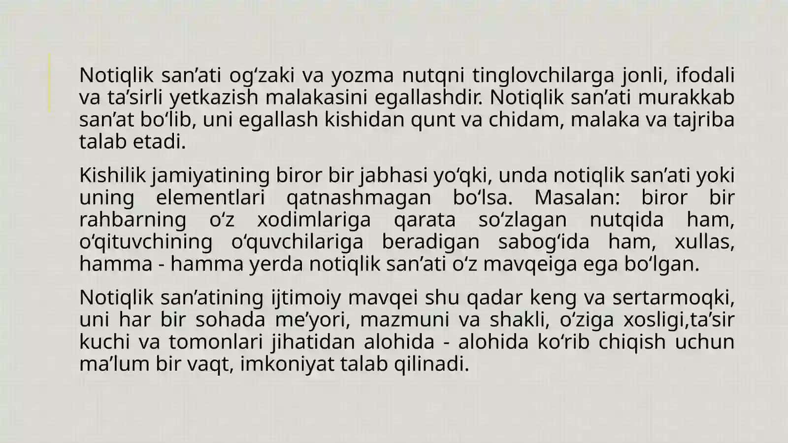 Notiqlik san’ati g’arb va sharq notiqligi 3
