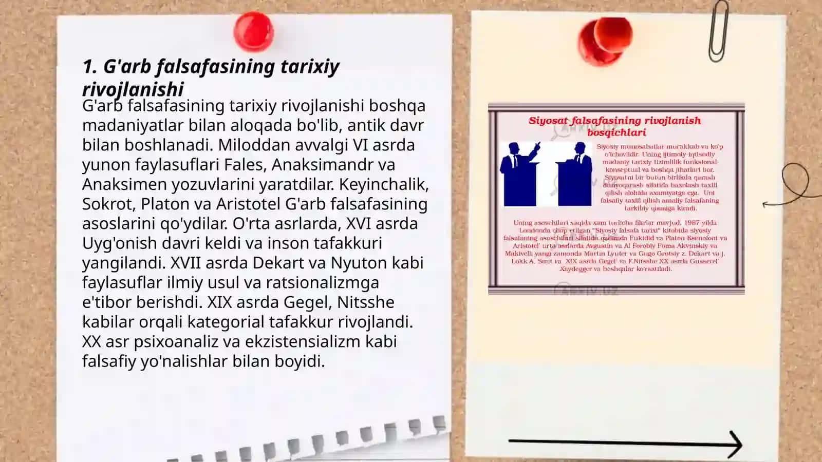 G’arb falsafaning ustuvor yo’nalishlari va ularning fan taraqqiyotiga ta’siri 3