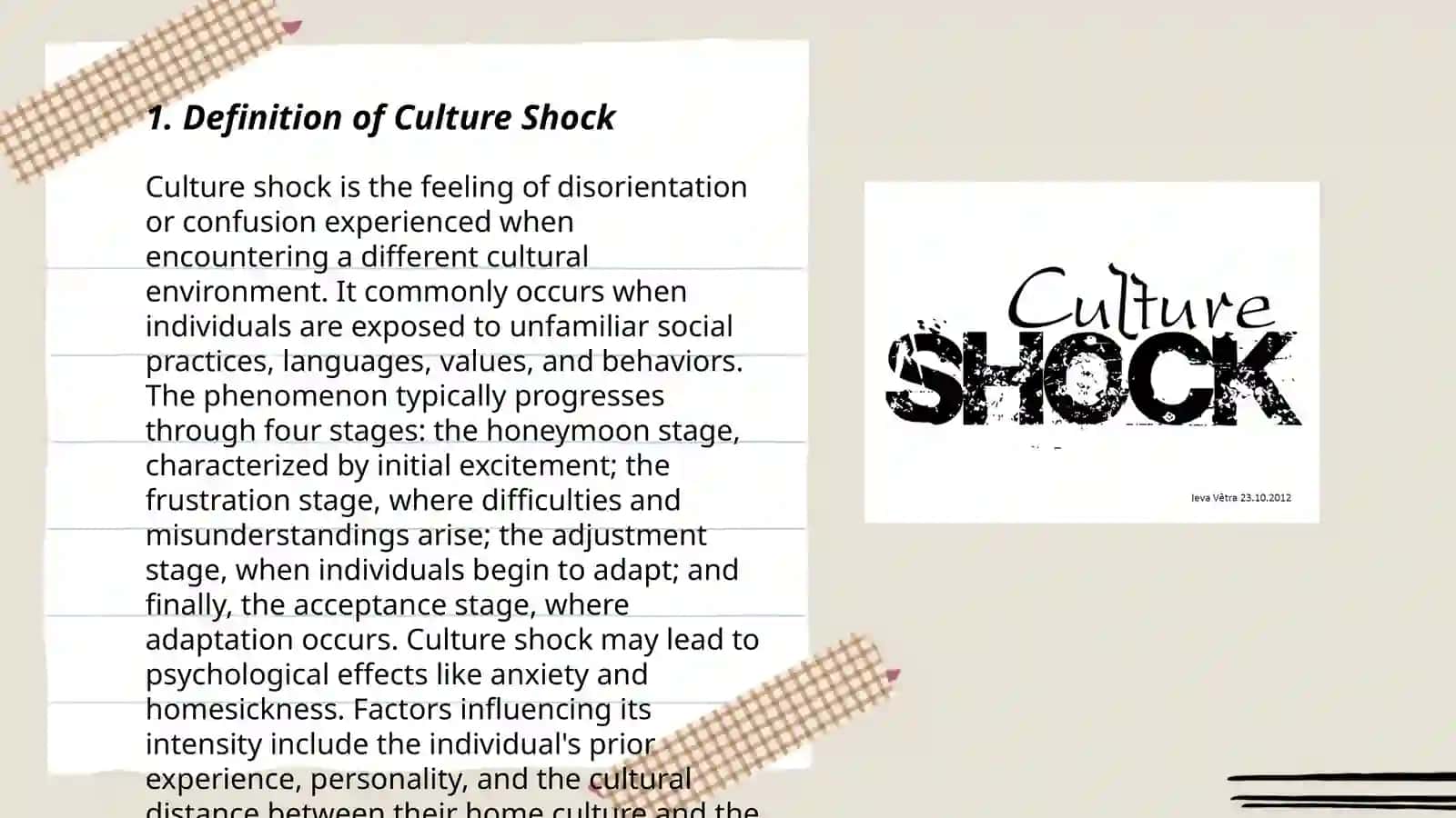 Culture shock 3
