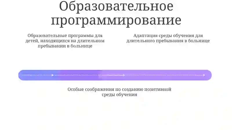 Образовательные программы для детей, находящихся на длительном пребывании в больнице 3