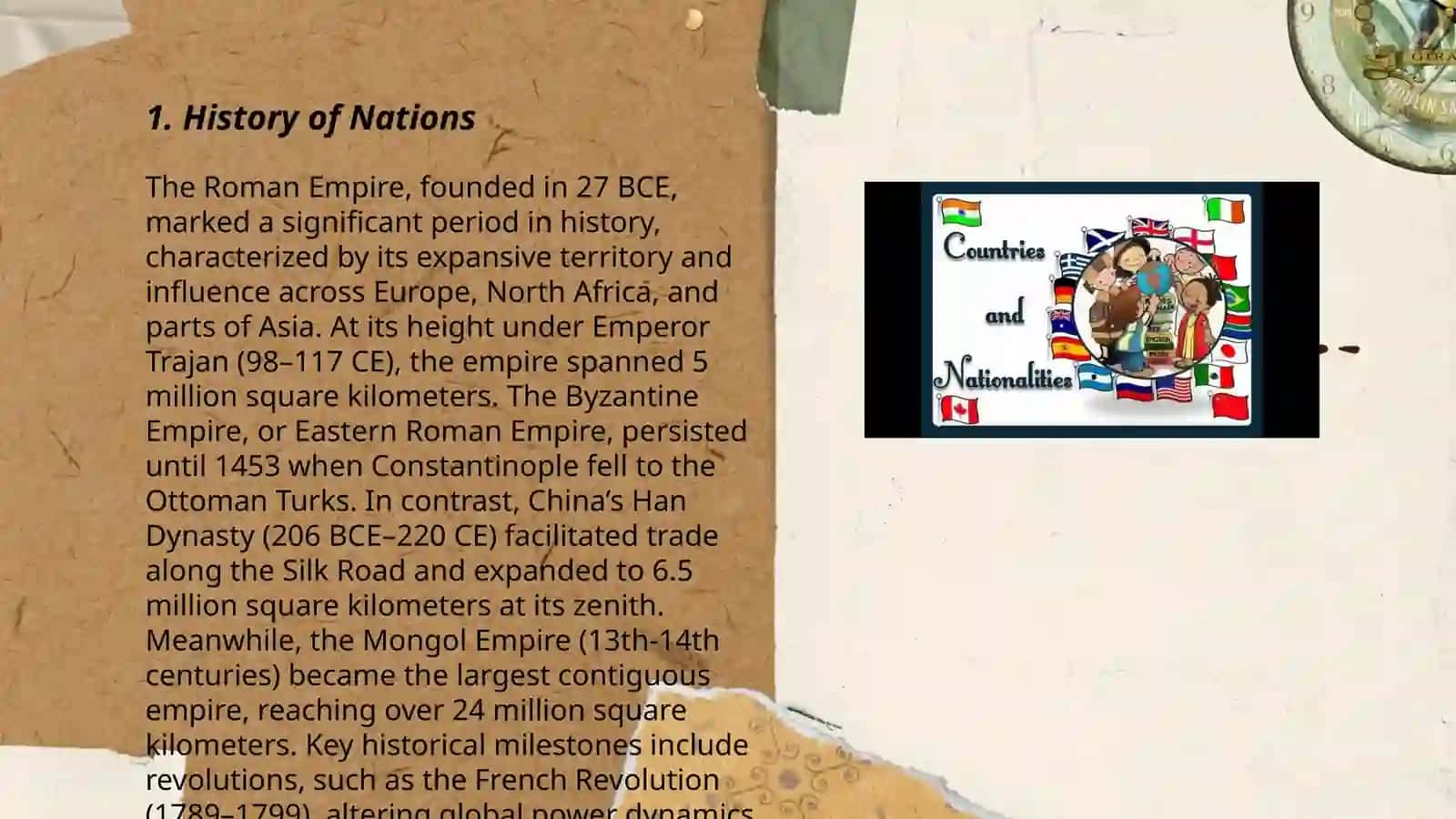 Nations and nationalities 3