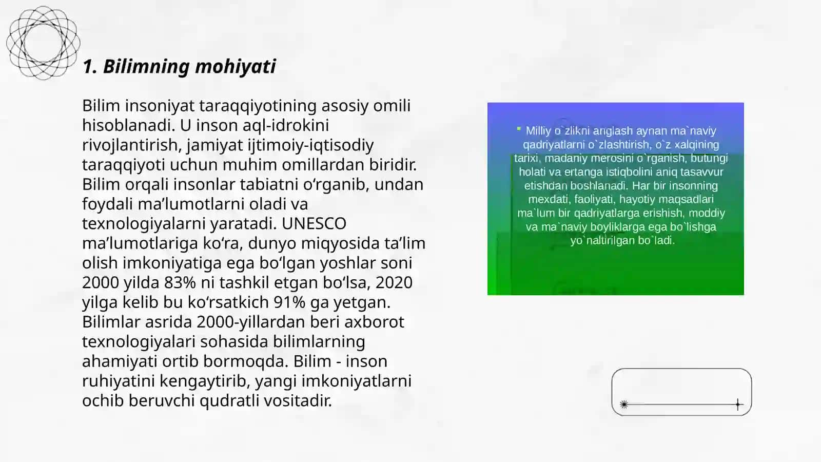 Bilish falsafasi Asosiymuammolari va yoʻnalishlari 3
