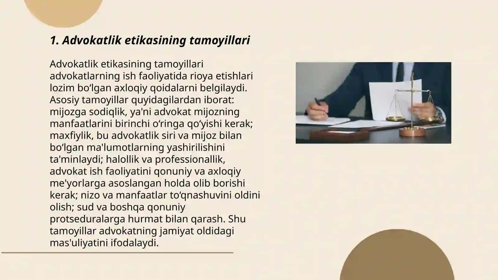 Advokatlik faoliyati tamoyillari 3