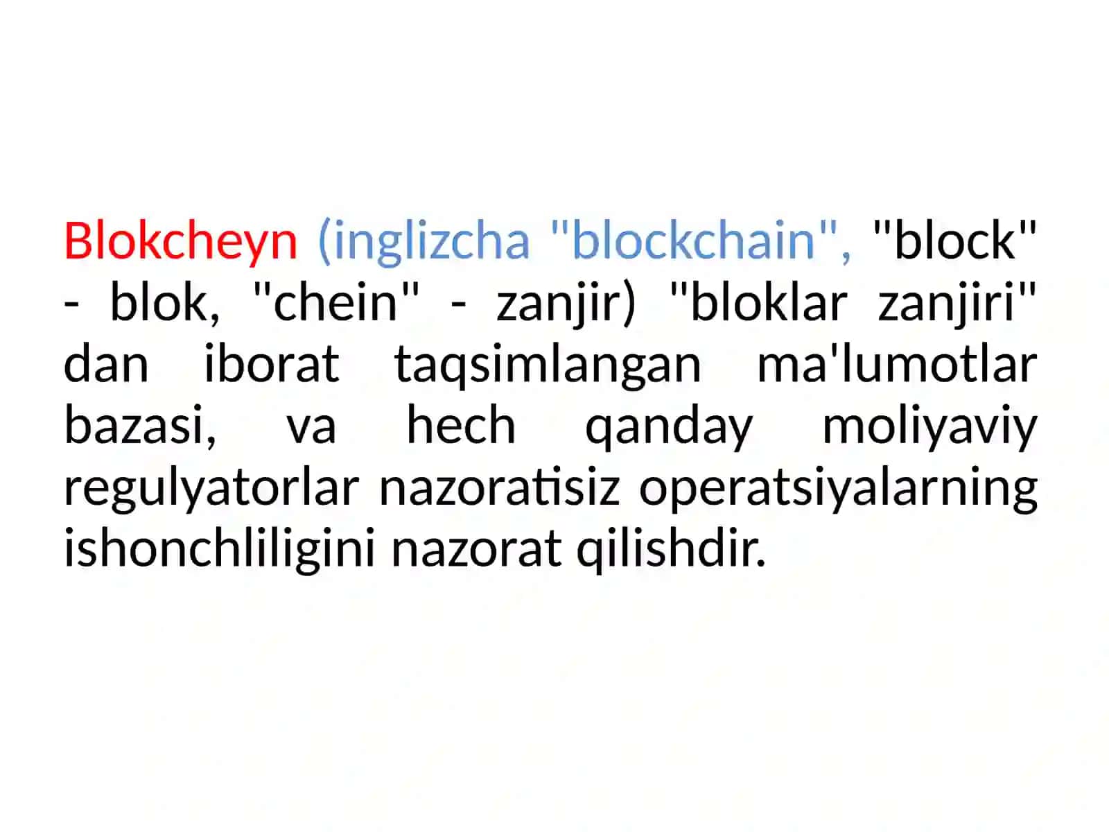 Blokcheyntizimi 3