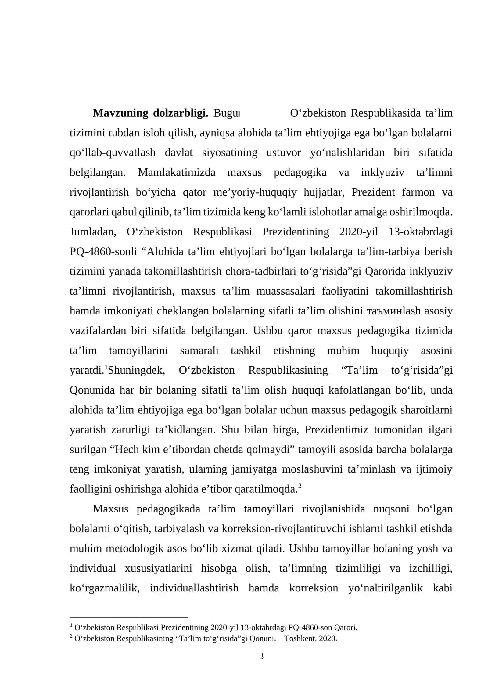 MAXSUS PEDAGOGIKADA TA’LIM TAMOYILLARI 3