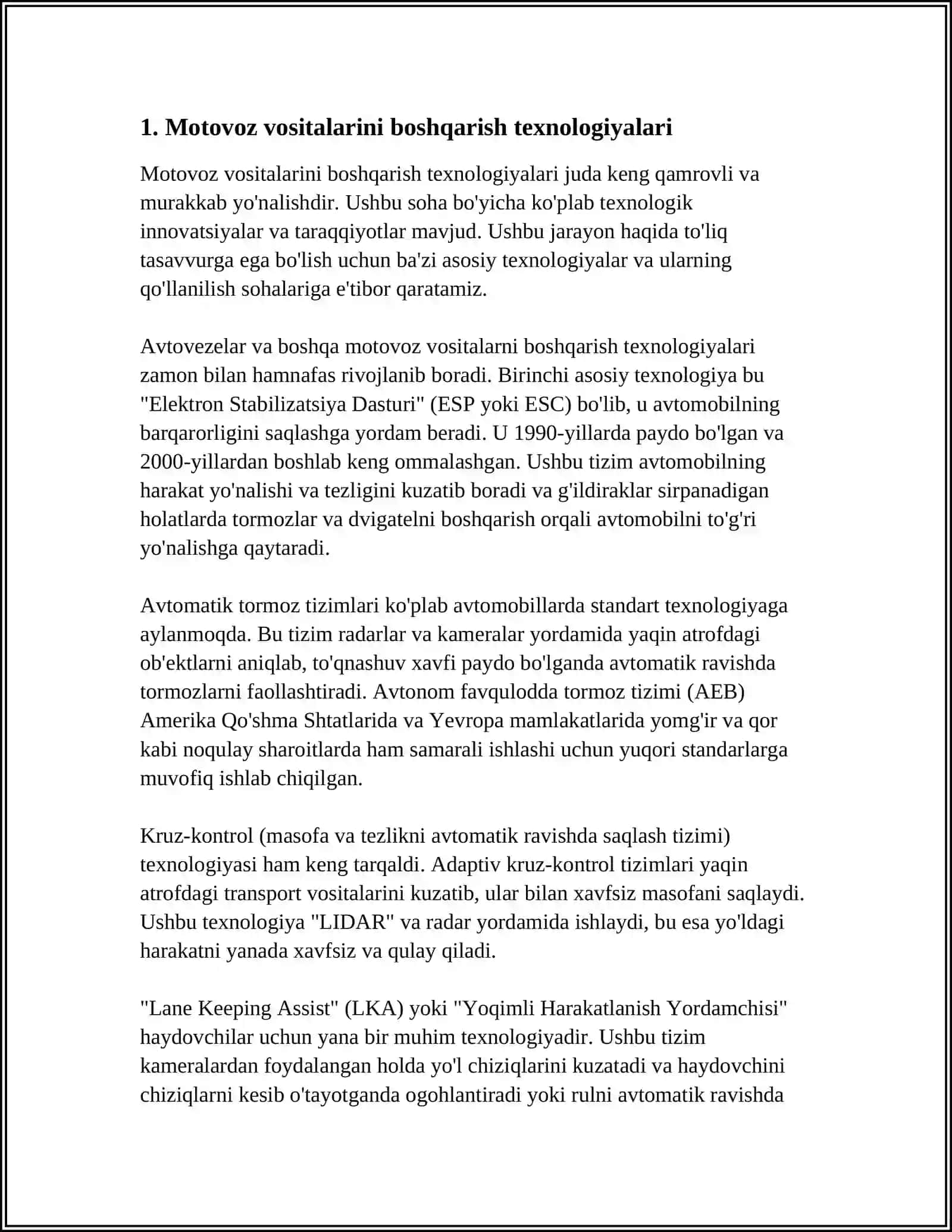 MOTOOʻQCHI VIZVODI MUDOFADA 3