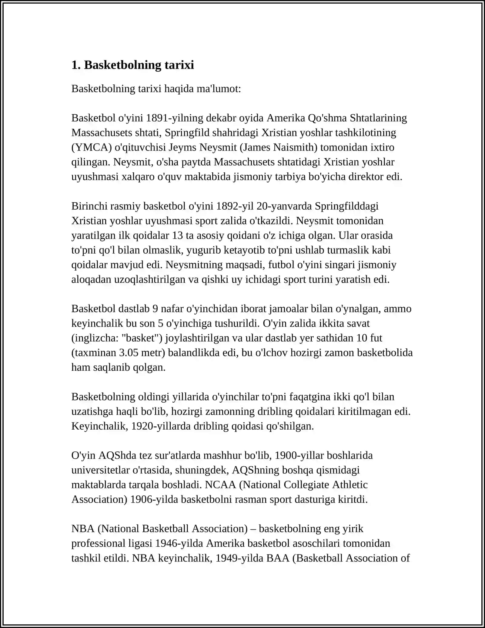 MEN SEVGAN SPORT TURI - BASKETBOL 3