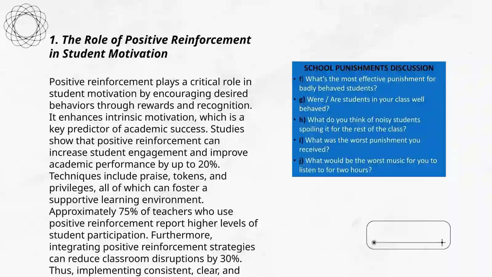 Rewards and punishments of students 3
