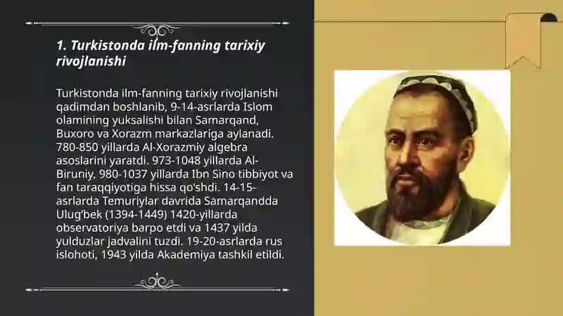 Turkistonda ilm-fan va madaniyat 3