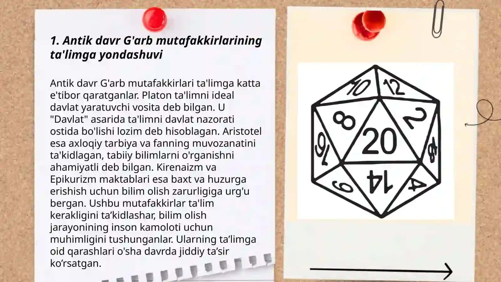 G'arb mutafakkirlarining pedagogik qarashlari 3