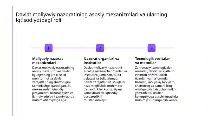 Davlat moliyaviy nazorati va korrupsiyaga qarshi 3