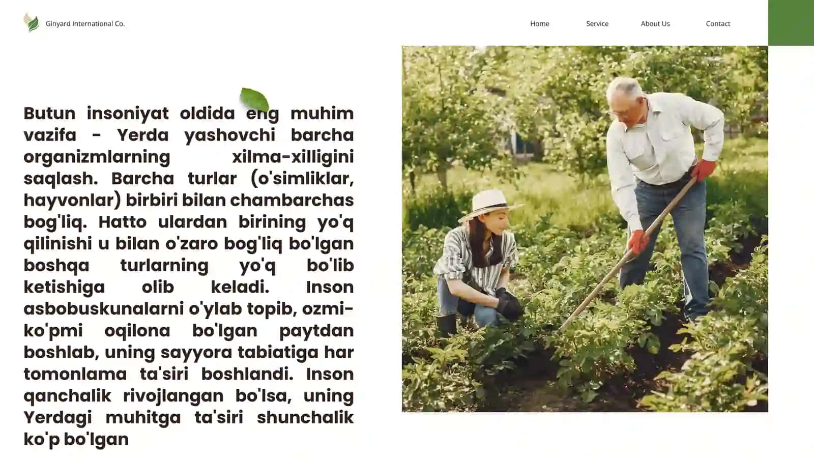 Hozirgi zamon insonlarni o‘simliklarga taʼsirini o‘rganish 3
