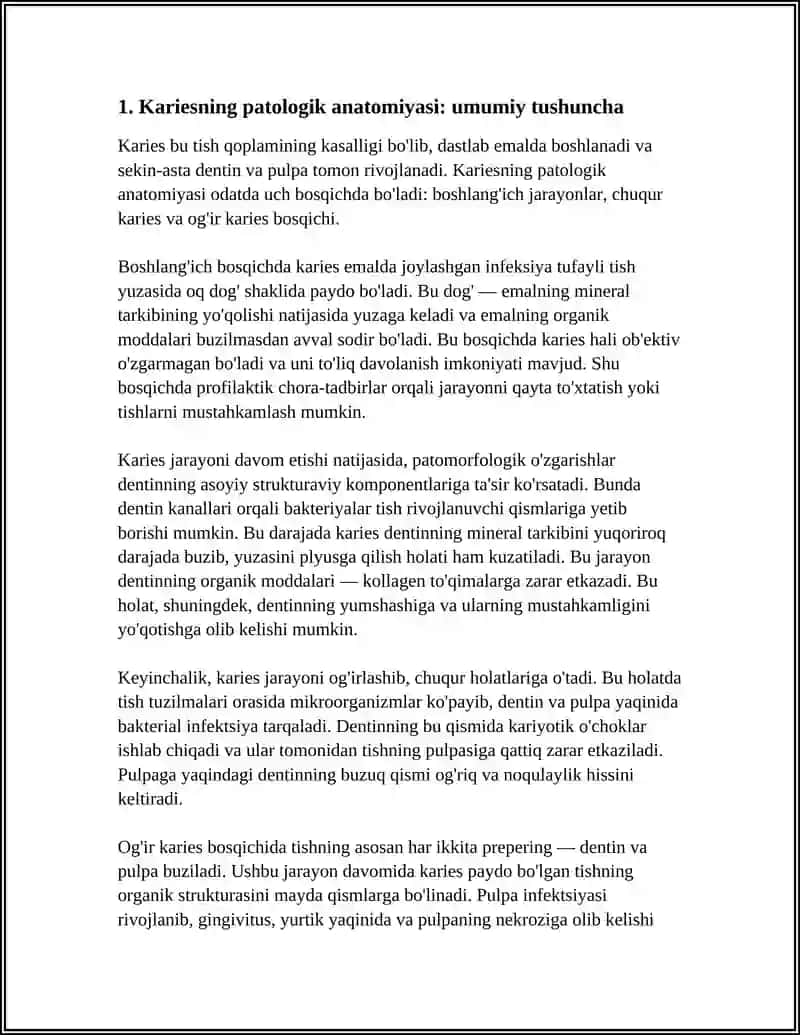 KARIESNI PATOLOGIK ANATOMIYASI 3