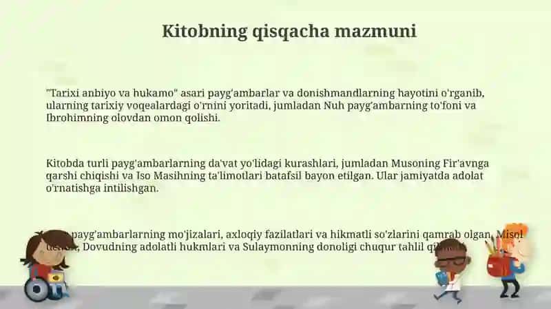 Tarixi anbiyo va hukamo 3