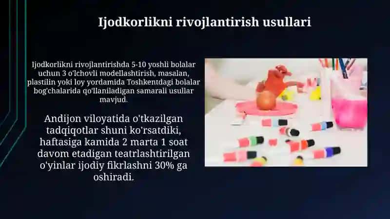 Ijodkorlik va rivojlanish 3