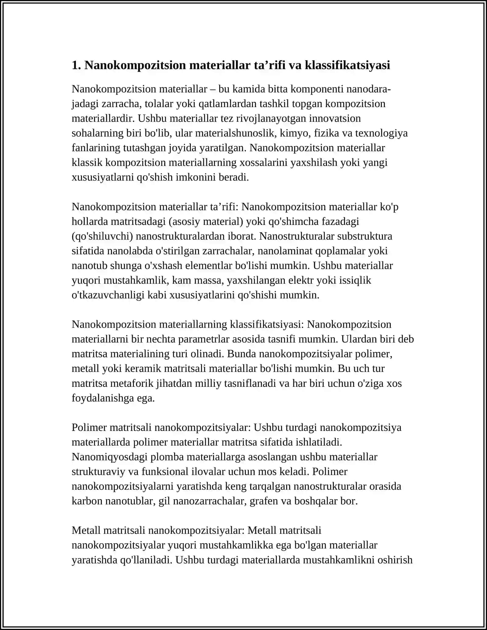NANOKOMPAZITSION MATERIALLAR 3