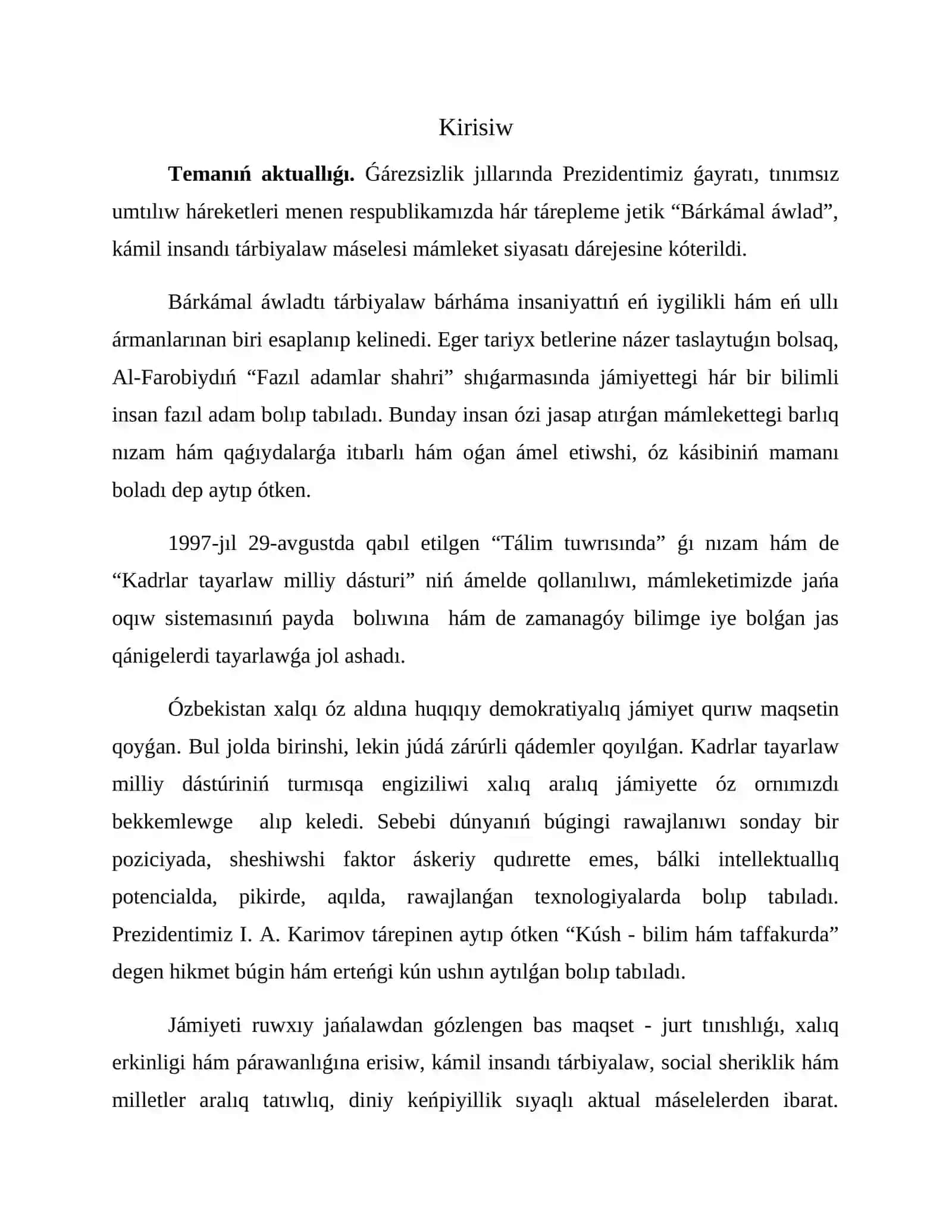 Mektepke shekemgi tálimdi basqarıw hám menejment 3