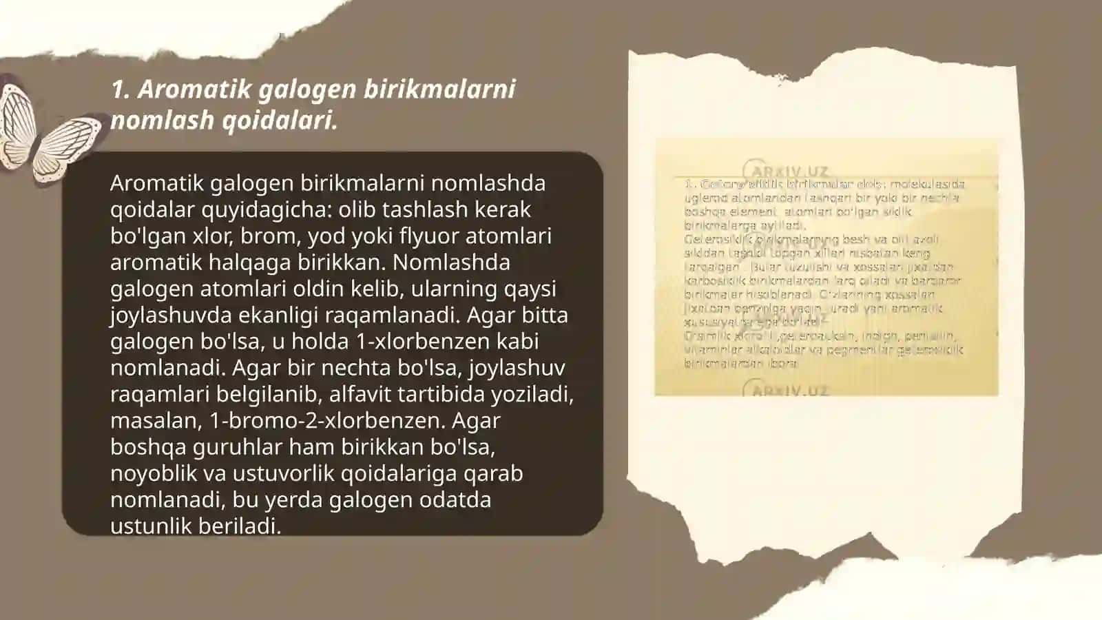 Aromatik galogen birikmalar 3