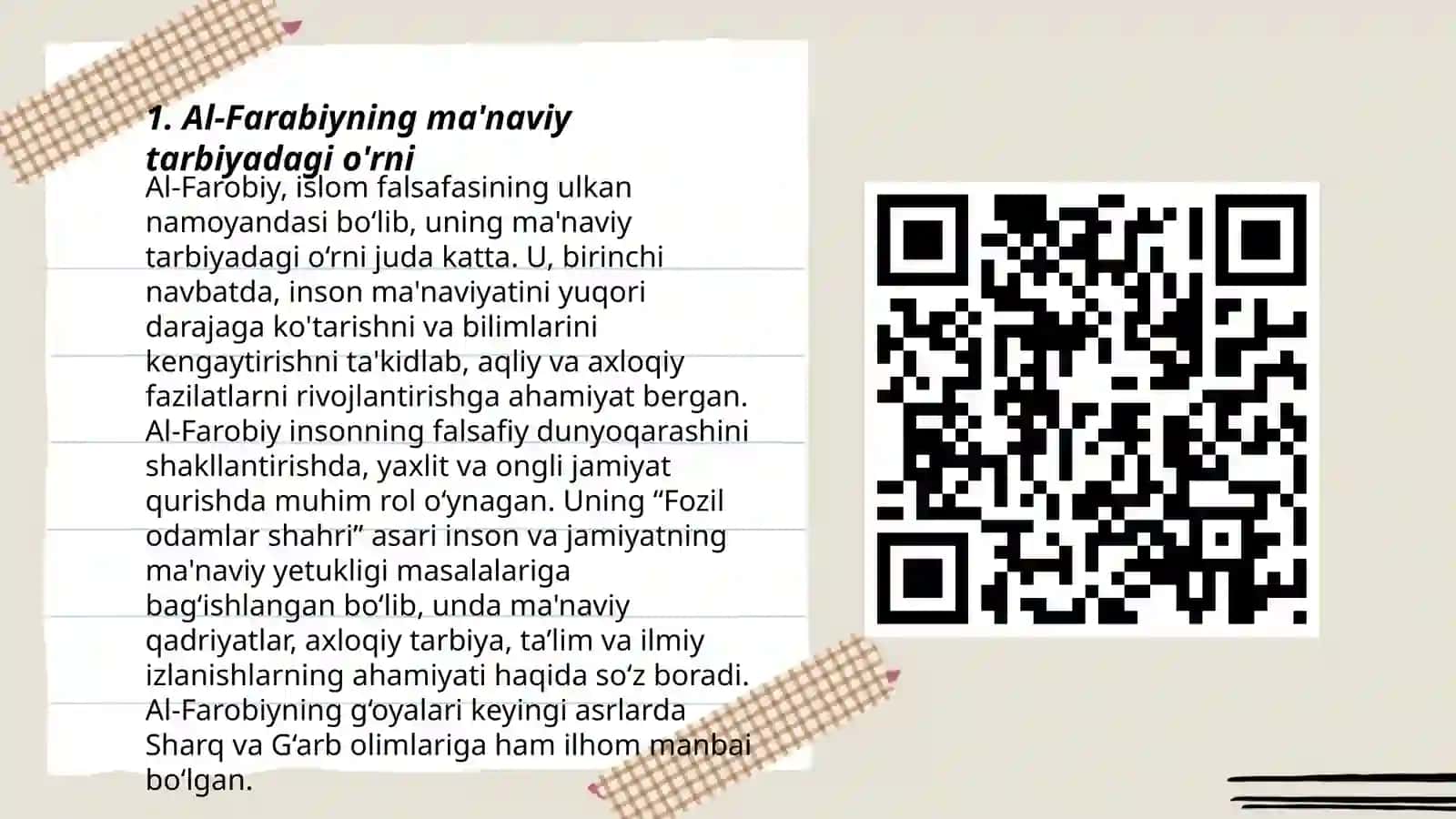 Al-Farabiyning ma'naviy tarbiyadagi o'rni 3