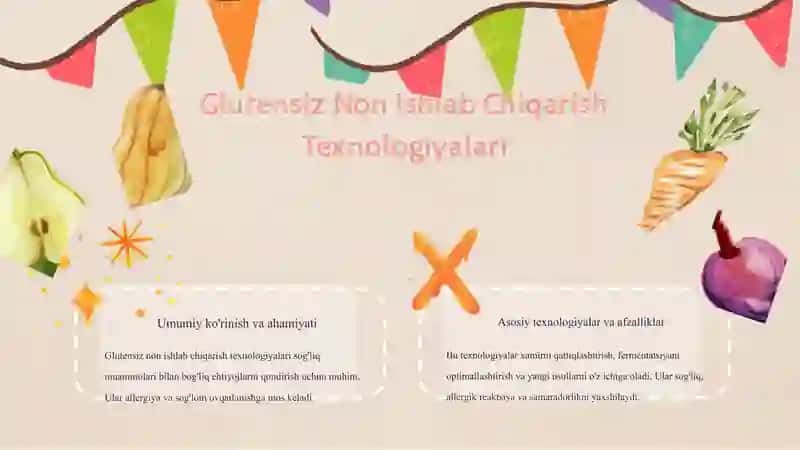 Glutensiz non ishlab chiqarish texnologiyalari 3