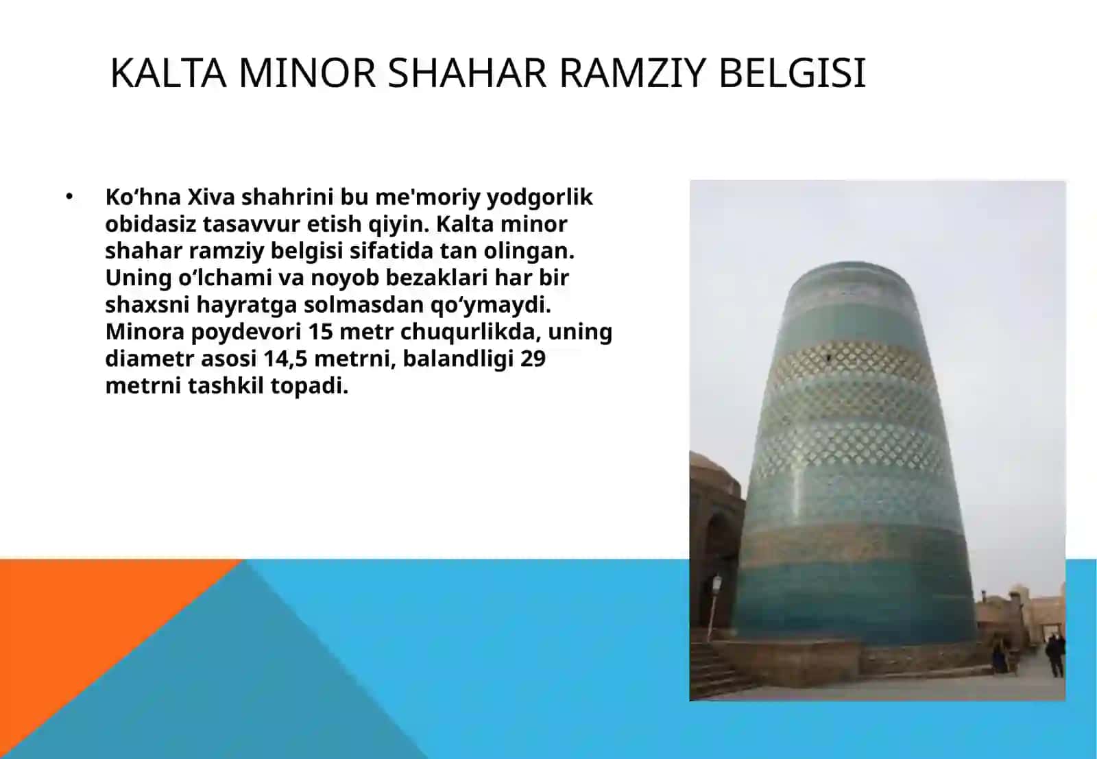 Katta Xorazm va Qadimgi Baqtirya davrida Markaziy Osiyo xalqlari madanyati tarixi. 3