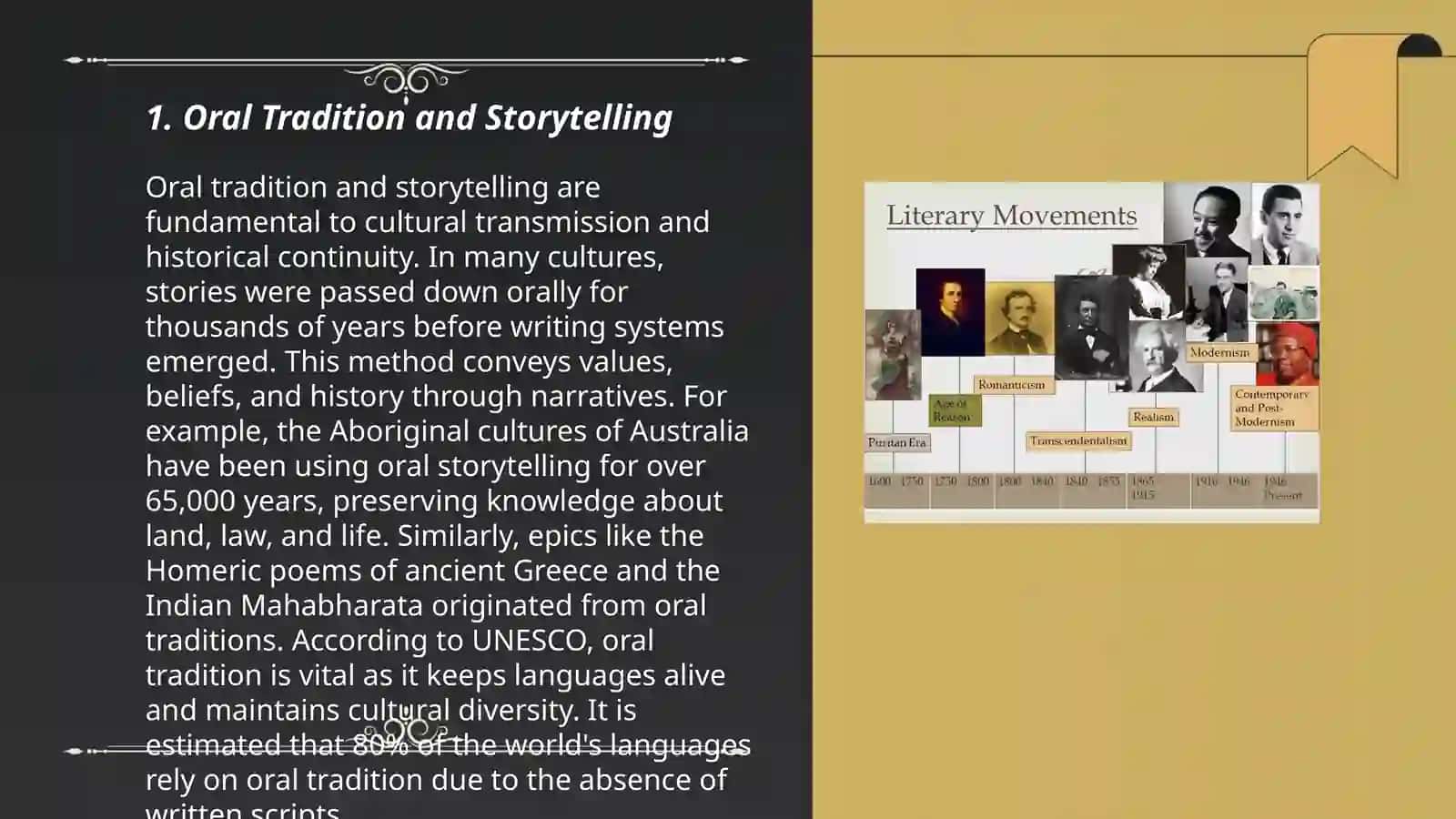 Literary features of «Beowulf» 3