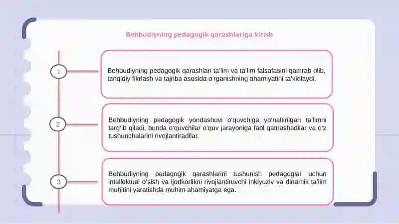 Behbudiyning pedagogik qarashlari 3