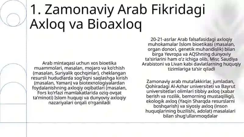 Zamonaviy Arab Falsafasi 3