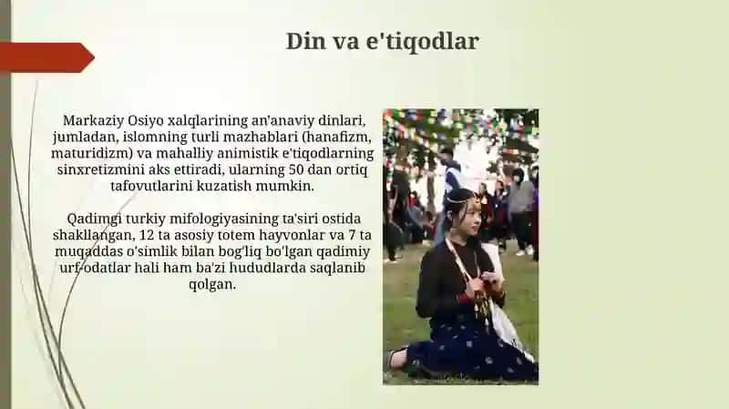 O'rta Osiyo etnologiyasi 3