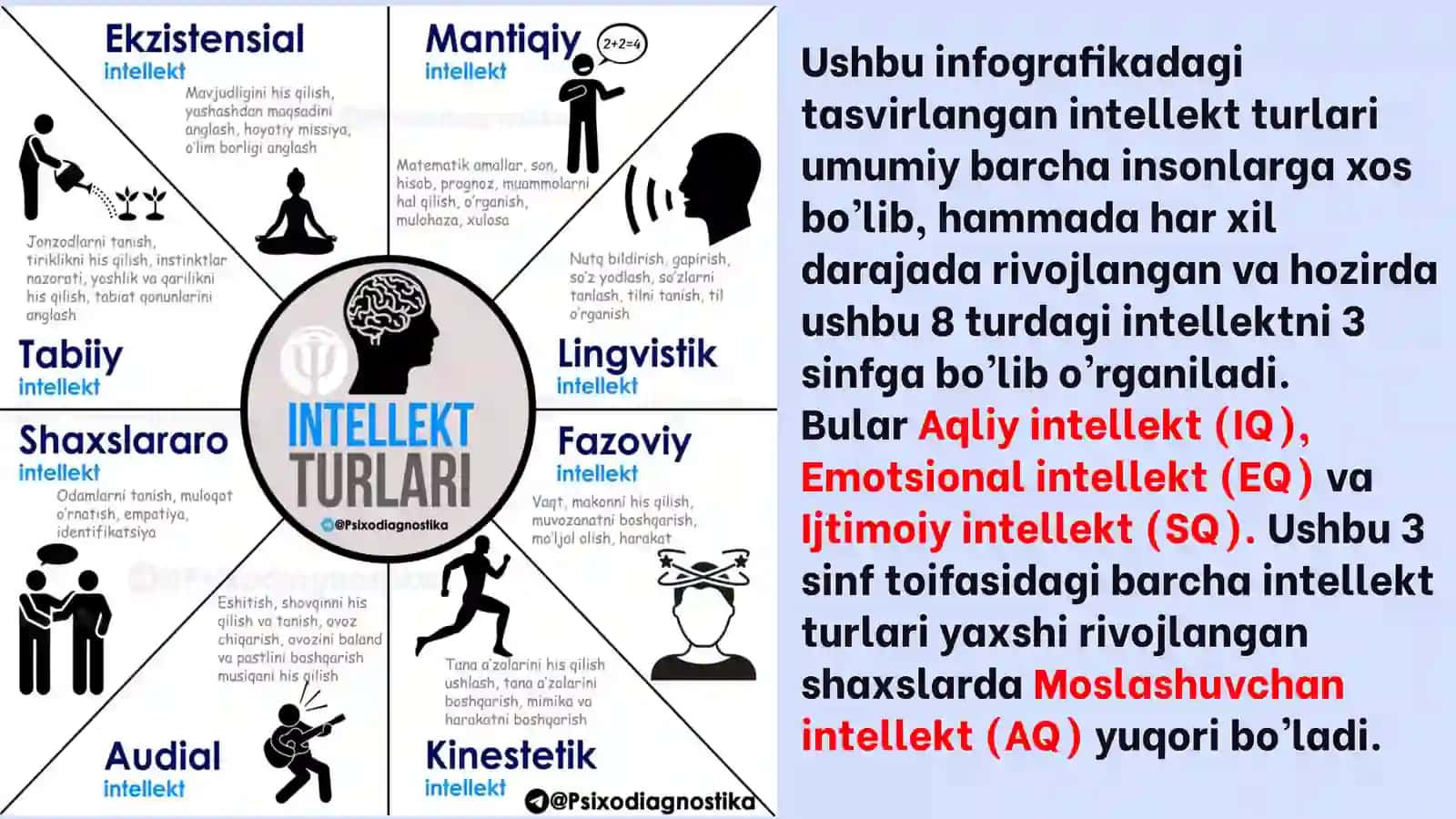 Intellekt modellari va intellekt test turlari 3