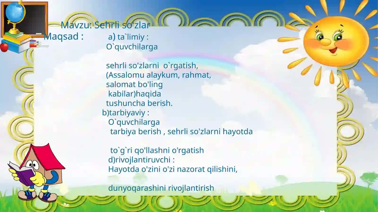 Sehrli so'zlar 3