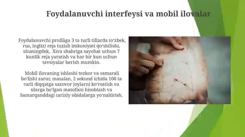Turistik yo'l xaritasi rejalashtirish 3